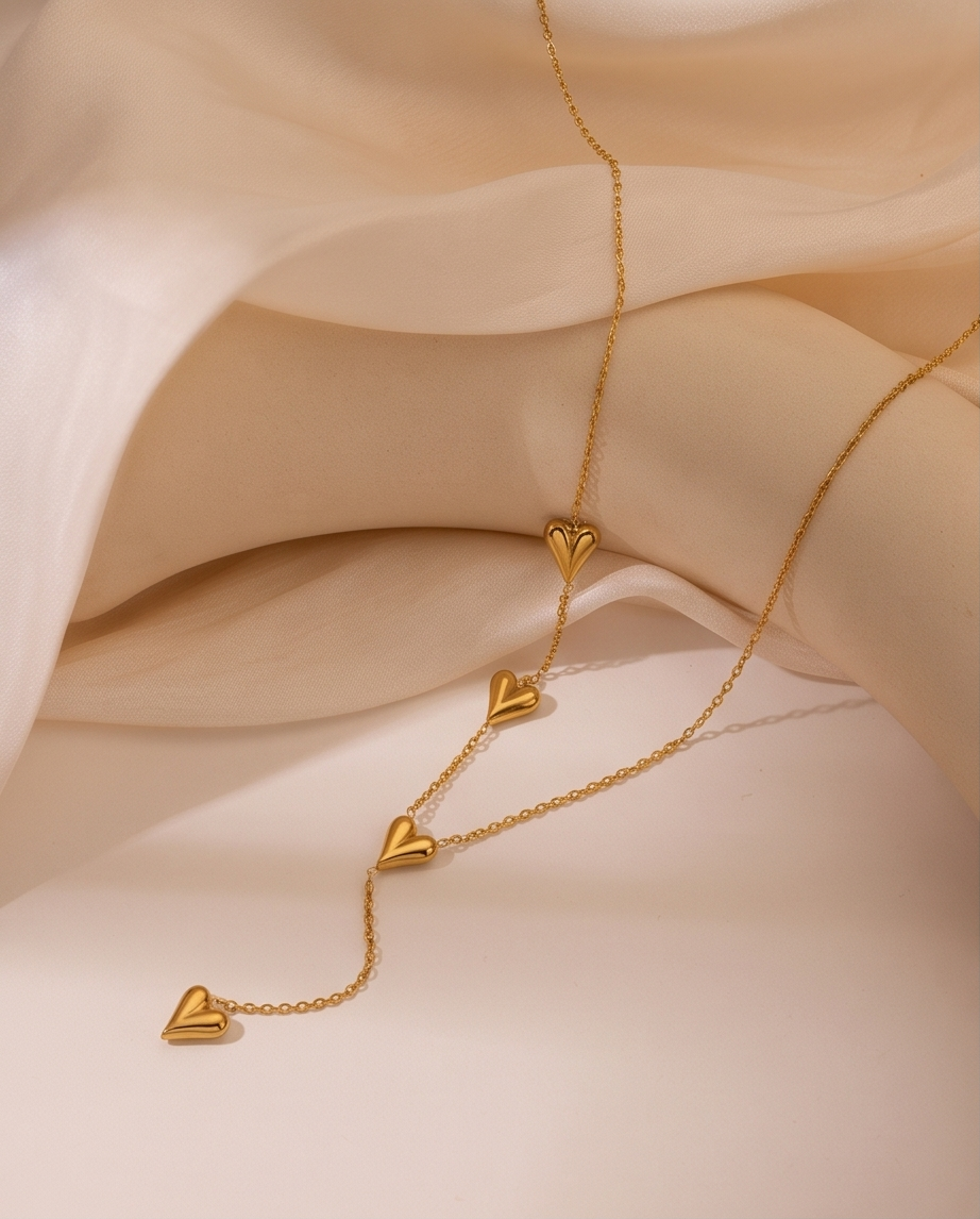 Y Shaped Heart Pendant