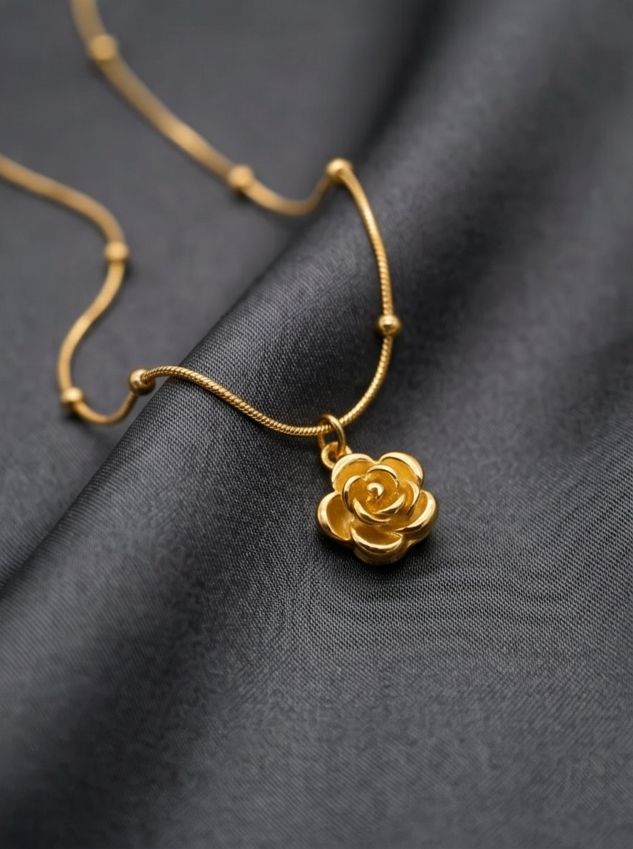 Rose Charm Bracelet