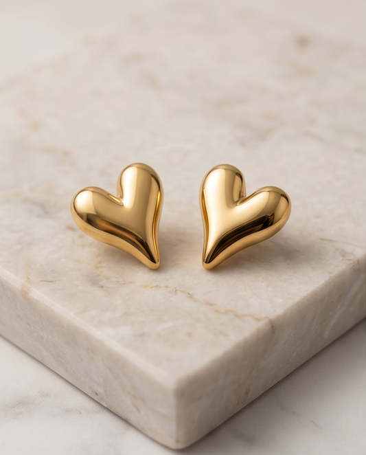 Heart Studs